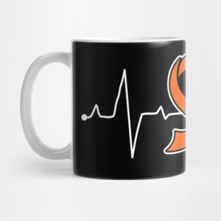 Leukemia Cancer Awareness Support Ribbon Mug